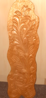 Beautifully crafted wood carving, wall decoration