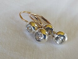 Golden button earrings for bell!