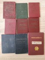 MÁV igazolványok 1942 től 1975  ig  gyűjtőknek