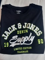 Jack & jones black men's t-shirt size xl