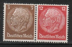 Deutsches Reich 0924 Mi W 80 falcos       3,00   Euró