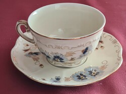 Zsolnay cornflower tea cup