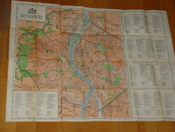 Budapest 21 maps, street directory and tour guide 1942