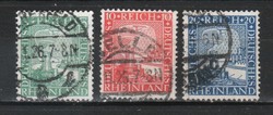 Deutsches Reich 0696 Mi 372-374     2,40 Euró