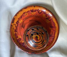 Craftsman ikebana bowl