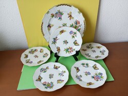 Set of 5 cakes with the Herend Victoria pattern