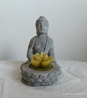Kis Buddha szobor mécsestartó 2