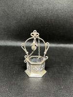 Silver miniature well