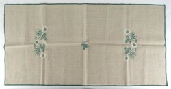 1R197 embroidered linen tablecloth 50 x 100 cm