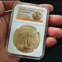 USA címersas 50 dolláros érem dobozban
