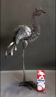 Hatalmas design kézzel készült fém madár ALKUDHATÓ