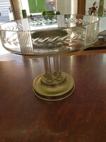 Antique glass bowl