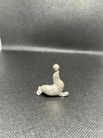 Silver miniature seal