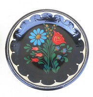 Régi konyhai festett fali tányér (Gránit 2.)