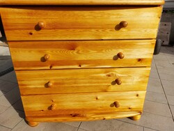 2 identical 4-drawer claudia pine dressers for sale. Furniture of Rs. Price/1 piece of furniture, beautiful, like new condition.