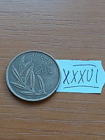 Belgium belgie 20 francs 1982 xxxvi