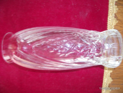 Height of antique glass vase: 18.5 cm