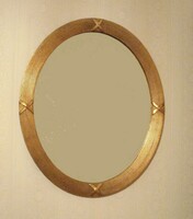 Empire stílusú antik tükör (80x65 cm)