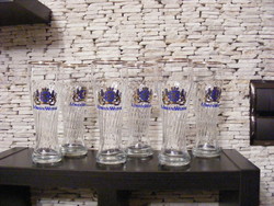 Löwen Weisse pohár, üveg korsó