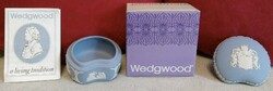 Rare: wedgwood bean box for barretts & sons marked jewelery box - perfect display case condition