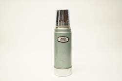 Retró STANLEY Amerikai Termosz Palack / USA Vacuum Flask / Fém / Régi