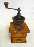 Old wooden coffee grinder (reinbrock's ideal)