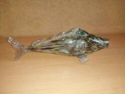 Retro glass fish - 26 cm long (40/d) for mezy68