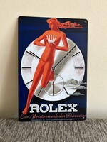 Rolex metal sign, advertising sign