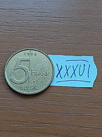 Belgium belgie 5 francs 1996 xxxvi