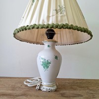Herend green Appony pattern table lamp