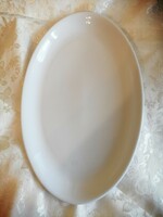 Régi szép fehér pecsenyés tányér hibátlan