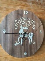 Magic deer wall clock