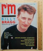 Record Mirror 1986/7/12 Billy Bragg Motorhead Weather Prophets View From The Hill Bananarama Nightin