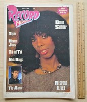 Record Mirror 1983/10/15 Donna Summer Toyah Alarm Howard Jones Nick Beggs Roman Holiday Craze Tik To