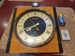 Retro soviet amber wall clock cccp socialist real cooper wall clock