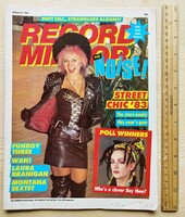 Record Mirror 1983/1/8 Beki Bondage Wham Funboy 3 Laura Branigan Annie Lennox Shakin Stevens Vince M