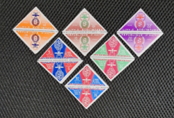 Haiti Malaria stamp series. Double stamps f/4/15