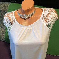 Women's lace blouse, size L