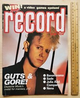 Record Mirror 1984/3/10 Depeche Mode Bananarama Sade Nena Queen Bambaataa Hey Elastica Scritti