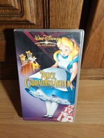 Alice Csodaországban eredeti klasszikus Walt Disney mese VHS videokazettán eladó