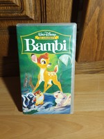 Bambi eredeti klasszikus Walt Disney mese VHS videokazettán eladó