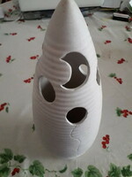 A vase for dried flowers or a special lamp with a hole at the bottom, perfect 34x12 cm.