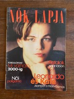 Nők Lapja 1998. Címlapon Leonardo és Kate Álompár a mozivásznon. A leggazdagabb brittek.Feng shui.