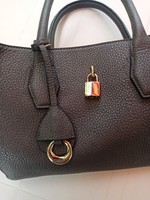 Elegáns  jelzett Gabor  szürkés-barna márkás  női táska - retikül