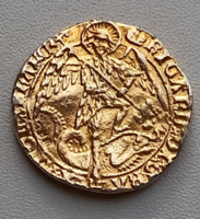 Richárd angol uralkodó aranyérméjének másolata (WBL)