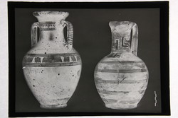 17 glass negatives of ancient Greek objects, original Perutz German