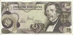 20 Schilling 1967 Austria 2.