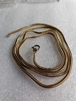 Long gold-plated chain 80 cm