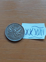 Canada 1 cent 1957 ii. Queen Elizabeth, bronze xxxviii