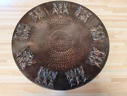 Lignifer copper wall plate with buso representation